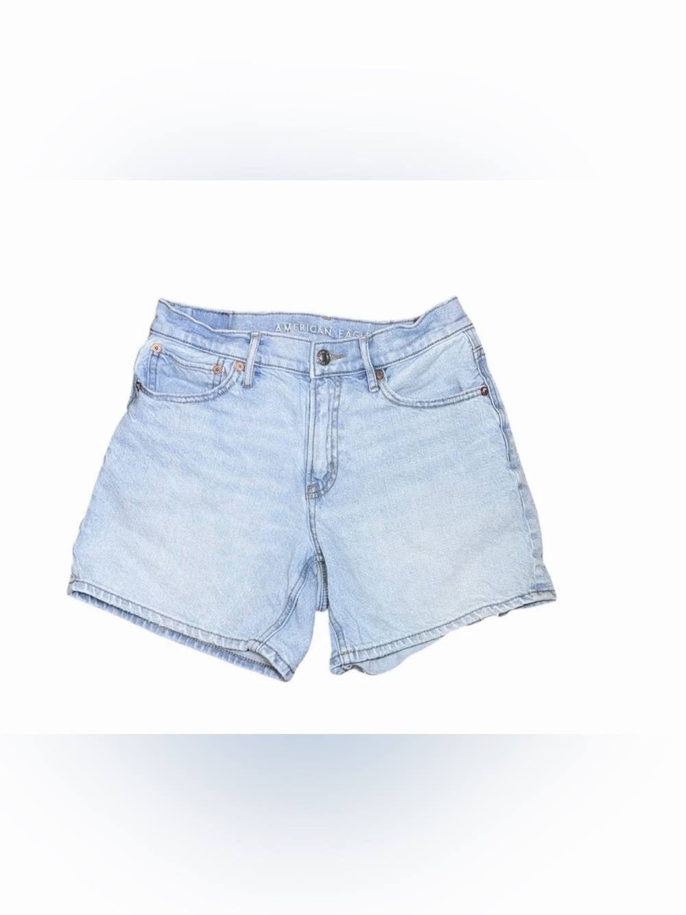 American Eagle Outfitters Pale Blue Denim Jean Shorts